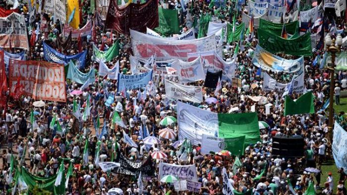 Protest Argentina