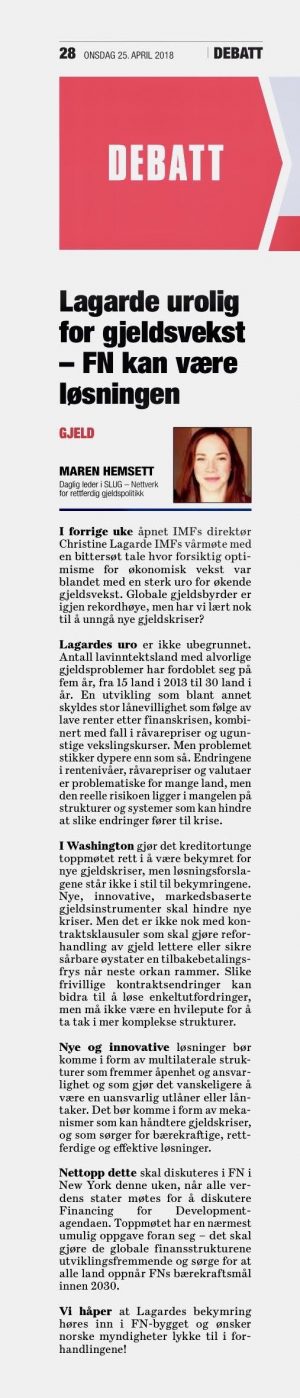 Dagsavisen 25 Mai